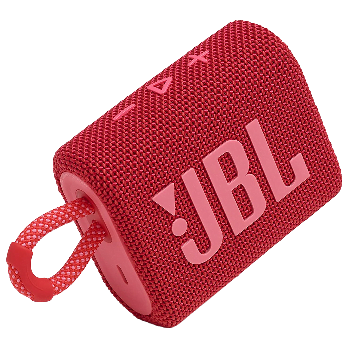 JBL GO3 Portable Bluetooth Speaker (IP67 Waterproof) – Red Color